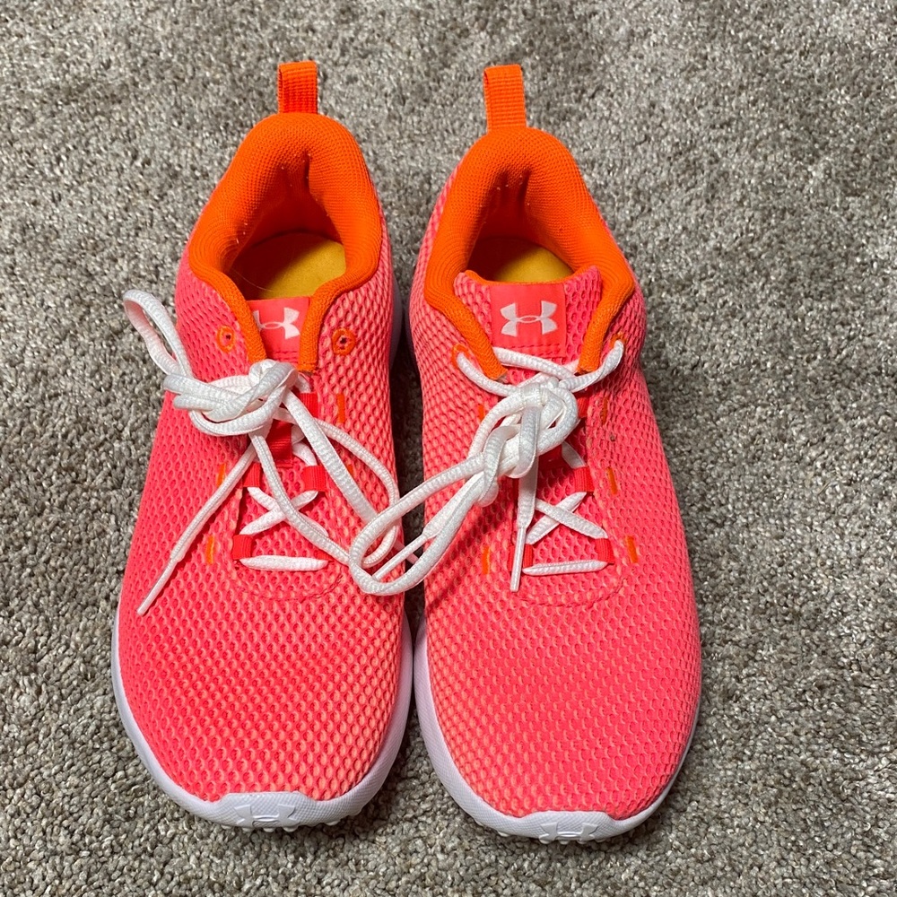 Under Armour Vibrant Orange Sneakers